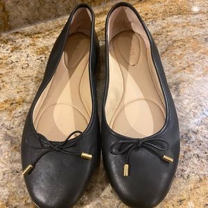 Ralph Lauren black flats